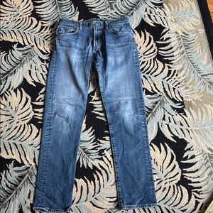 Ag Adriano Goldschmied Blue Slim Jeans